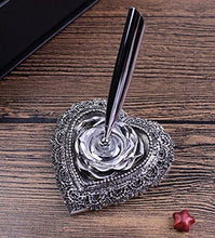 Load image into Gallery viewer, Amitra Feathered Metal Nibbed Calligraphy Pen Set (NEW from Devi)